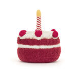 Jellycat 趣味紅色絲絨生日蛋糕 Amuseables Cheri Cake / 16cm：圖片 3