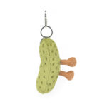 Jellycat 酸黃瓜吊飾 Amuseables Pickle Bag Charm / 6cm：圖片 2