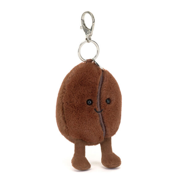 Jellycat 咖啡豆吊飾 Amuseables Coffee Bean Bag Charm /11cm：圖片 2
