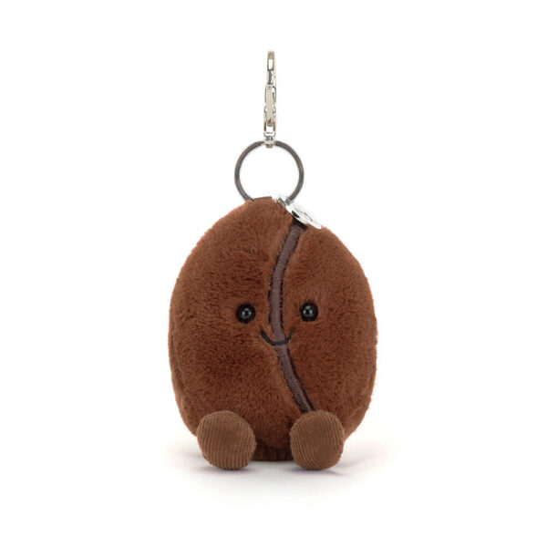 Jellycat 咖啡豆吊飾 Amuseables Coffee Bean Bag Charm /11cm：圖片 3