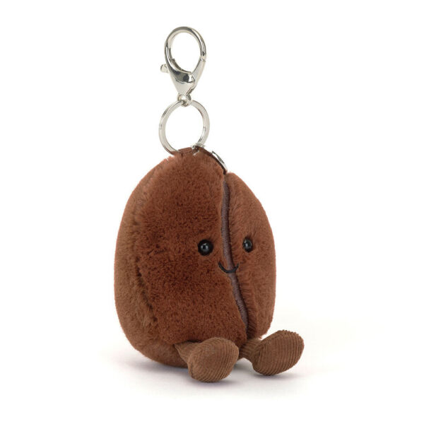 Jellycat 咖啡豆吊飾 Amuseables Coffee Bean Bag Charm /11cm：圖片 1