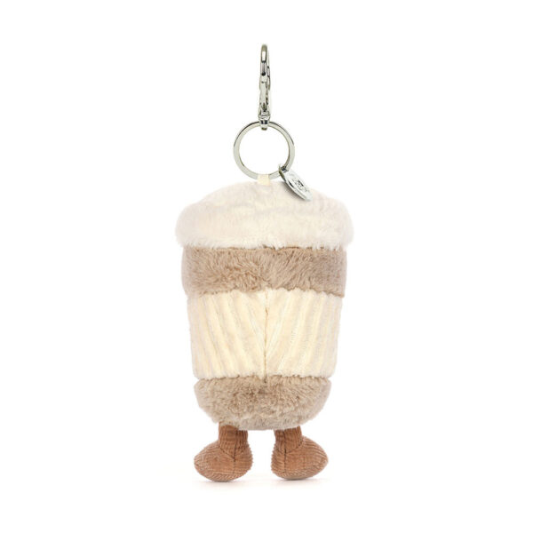 Jellycat 咖啡杯吊飾 Amuseables Coffee-to-Go Bag Charm /12cm：圖片 2