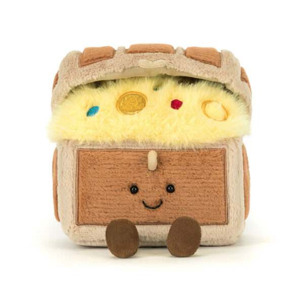 Jellycat 趣味百寶箱玩偶 Amuseables Treasure Chest / 19cm：圖片 2