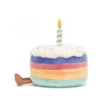 Jellycat 彩虹生日蛋糕 Amuseables Rainbow Birthday Cake / 26cm：圖片 3
