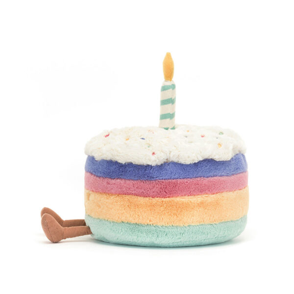 Jellycat 彩虹生日蛋糕 Amuseables Rainbow Birthday Cake / 26cm：圖片 3