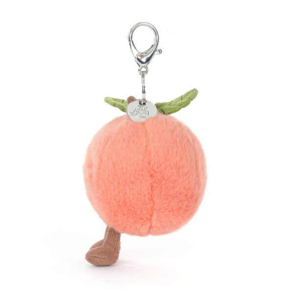 Jellycat 桃子吊飾 Amuseables Peach Bag Charm /9cm：圖片 4