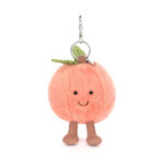 Jellycat 桃子吊飾 Amuseables Peach Bag Charm /9cm：圖片 2