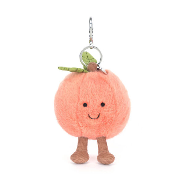 Jellycat 桃子吊飾 Amuseables Peach Bag Charm /9cm：圖片 2