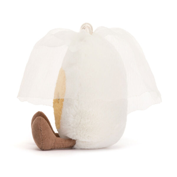Jellycat 趣味水煮蛋新娘玩偶 Amuseables Boiled Egg Bride / 15cm：圖片 3
