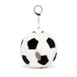 Jellycat 足球吊飾 Amuseables Sports Football Bag Charm / 11cm：圖片 3
