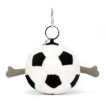 Jellycat 足球吊飾 Amuseables Sports Football Bag Charm / 11cm：圖片 2
