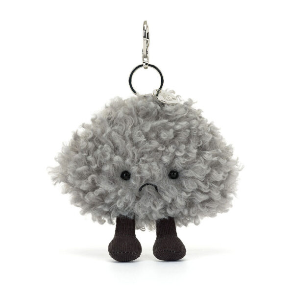 Jellycat 烏雲吊飾 Amuseables Storm Cloud Bag Charm /11cm：圖片 1