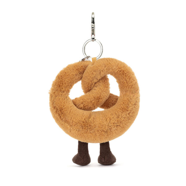 Jellycat 椒鹽捲餅吊飾 Amuseables Pretzel Bag Charm / 11cm：圖片 2
