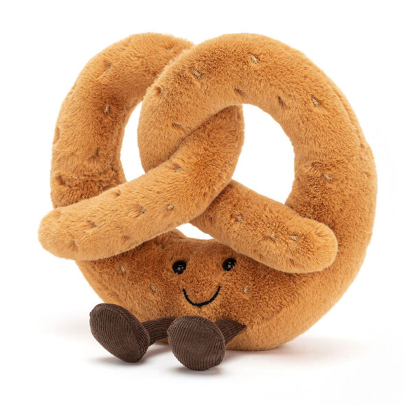 Jellycat 椒鹽捲餅玩偶 Amuseables Pretzel / 18cm：圖片 1