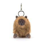 Jellycat 水豚吊飾 Clyde Capybara Bag Charm /10cm：圖片 4
