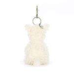 Jellycat 西高地吊飾 Munro Scottie Dog Bag Charm /10cm：圖片 3