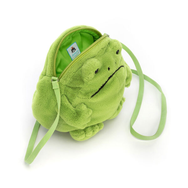 Jellycat 青蛙背包 Ricky Rain Frog Bag / 17cm：圖片 2
