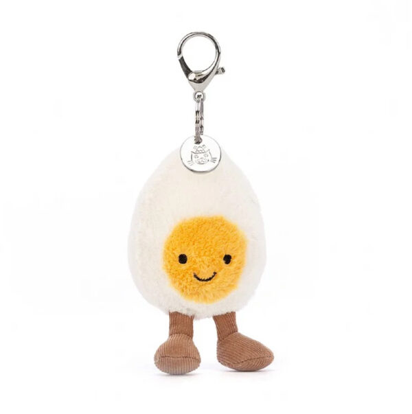 Jellycat 水煮蛋吊飾 Boiled Egg Charm / 12cm：圖片 1