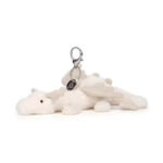 Jellycat 雪龍吊飾 Snow Dragon / 白龍吊飾 11cm