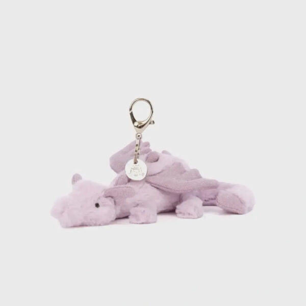 Jellycat 紫龍吊飾 Purple Dragon /11cm：圖片 1