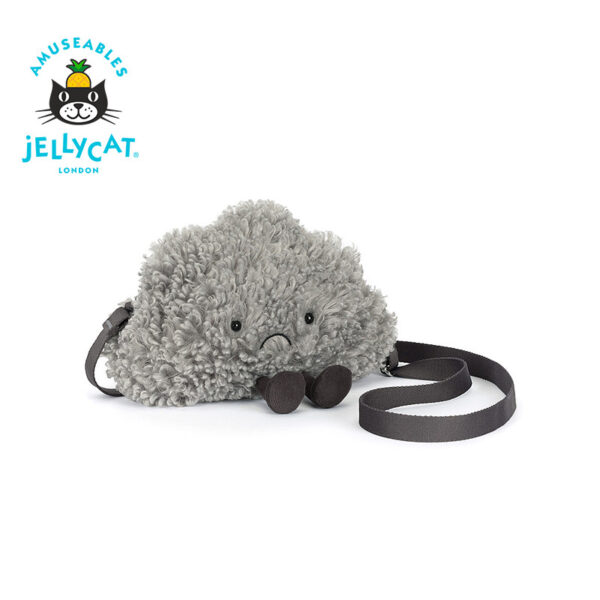 Jellycat 炸毛烏雲包包 / 20cm：圖片 1