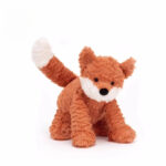 Jellycat 波浪毛狐狸玩偶 / 23cm：圖片 3