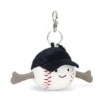 Jellycat 棒球吊飾 Baseball Charm / 12cm：圖片 2