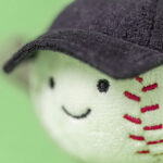 Jellycat 棒球吊飾 Baseball Charm / 12cm：圖片 3