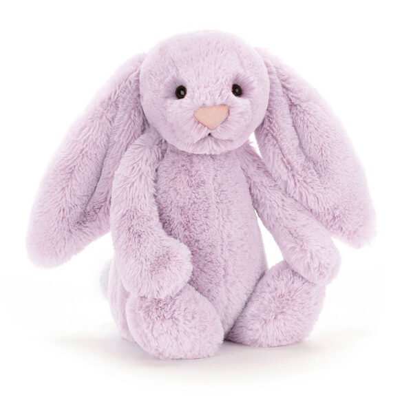 Jellycat 紫色邦尼兔 Bashful Lilac Bunny / 31 / 36 / 51 /67 /108cm：圖片 1