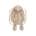 Jellycat 米色邦尼兔後背包 Bashful Bunny Beige Backpack / 34cm：圖片 3