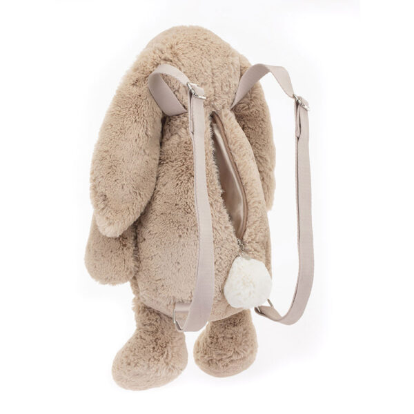 Jellycat 米色邦尼兔後背包 Bashful Bunny Beige Backpack / 34cm：圖片 4