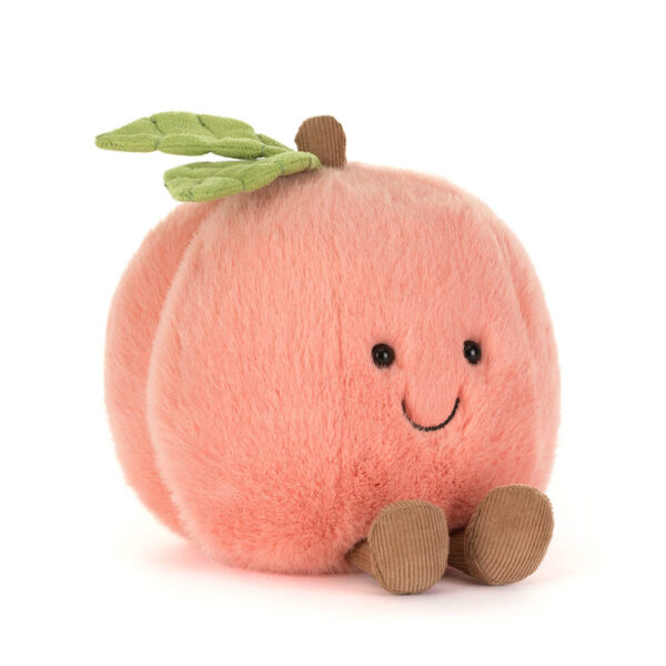 Jellycat 趣味水蜜桃玩偶 Amuseables Peach / 14cm：圖片 1