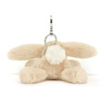 Jellycat 史瑪吉兔吊飾 Smudge Rabbit Bag Charm /13cm：圖片 2
