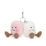 Jellycat 棉花糖吊飾 Amuseables Pair of Marshmallows Bag Charm /15cm