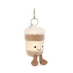 Jellycat 咖啡杯吊飾 Amuseables Coffee-to-Go Bag Charm /12cm