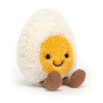 Jellycat 趣味水煮蛋玩偶 Amuseables Happy Boiled Egg / 23cm