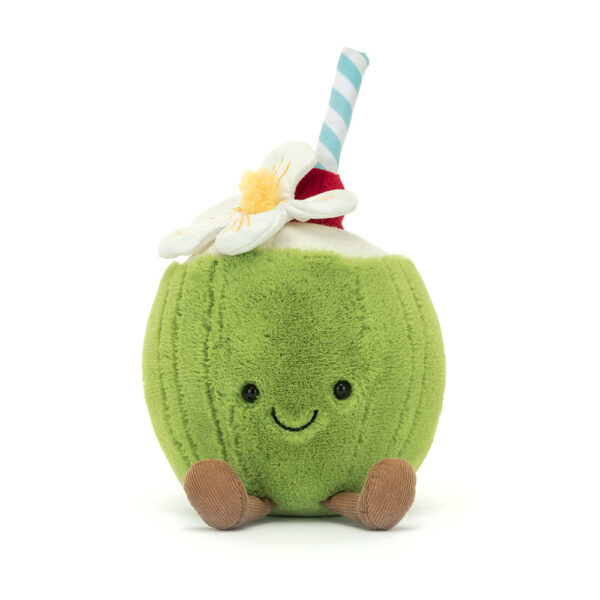 Jellycat 阿鲁巴椰子玩偶 Amuseables Aruba Coconut / 15cm：圖片 3