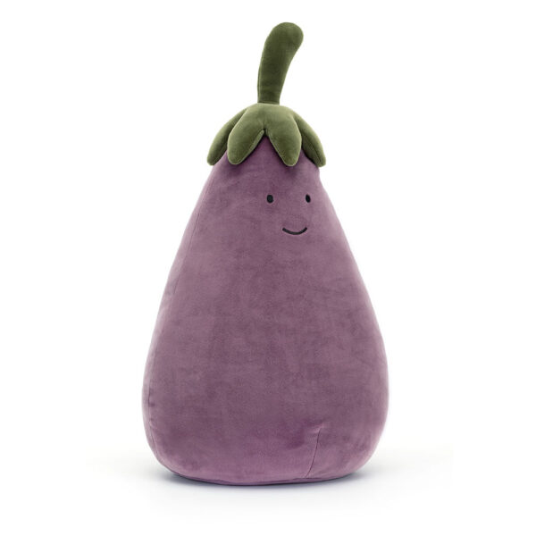 Jellycat 趣味茄子玩偶 Amuseables Aubergine / 16 cm / 40cm：圖片 1